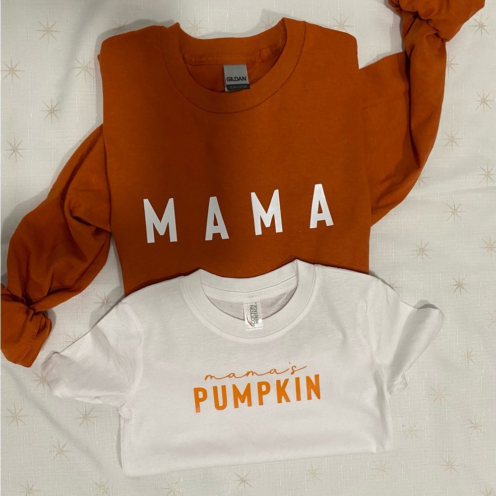 Long sleeve shirt and baby’s shirt